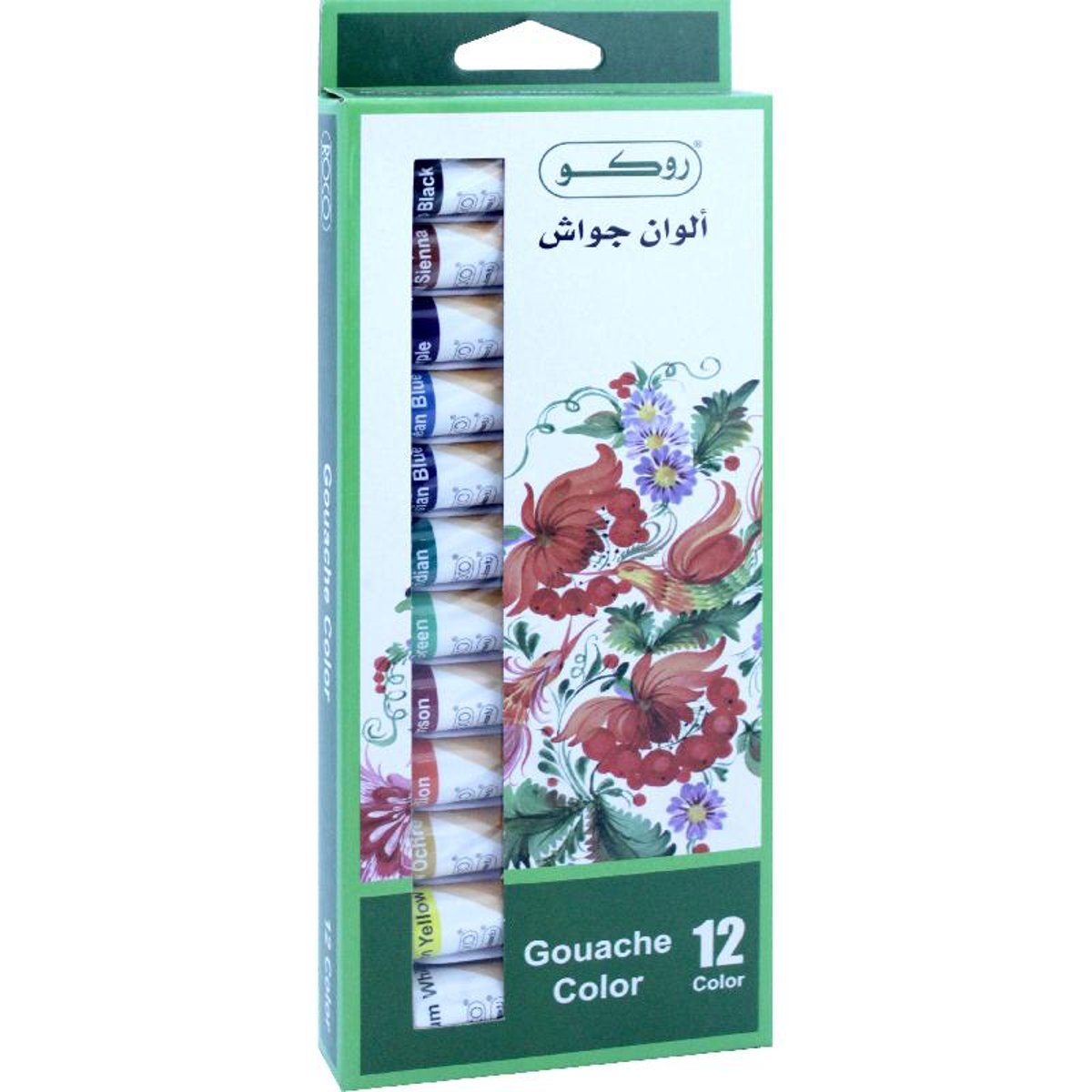 Roco Colour Paint Set Gouache Color 12 Colors