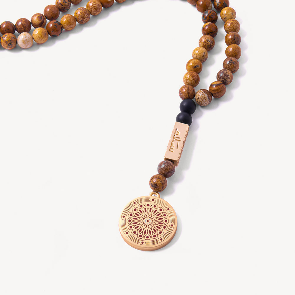 سبحة القبة المتحركة 99 - خشبي