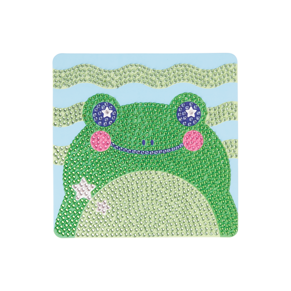 Ooly Razzle Dazzle D.I.Y. Mini Gem Art Kit Funny Frog