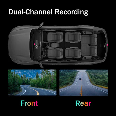 DDPAI N1 Dual Front & Rear Dashcam