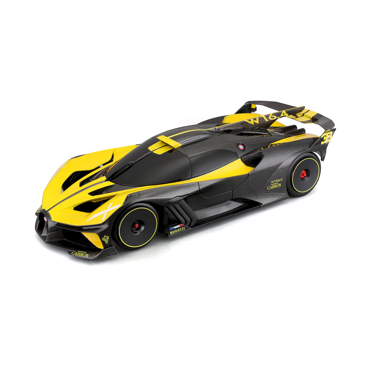 1:14 Rc - Bugatti Bolide Yellow (2.4Ghz,Usb Charger)