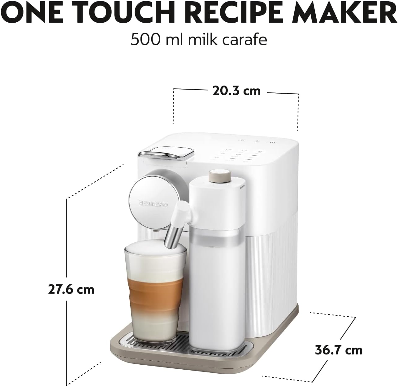 Nespresso OL Gran Lattissima White