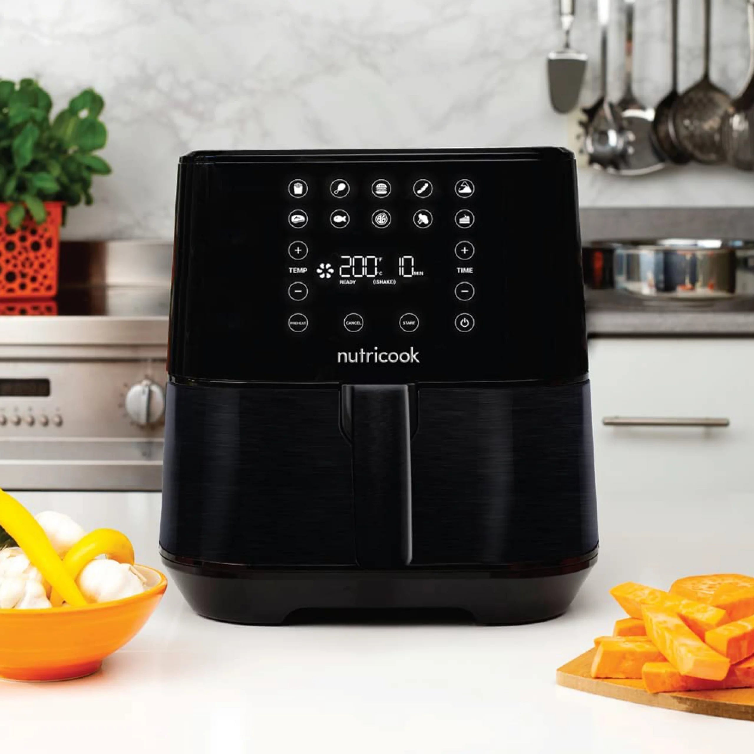 Nutricook Air Fryer, 1700W Black NC-AF205K