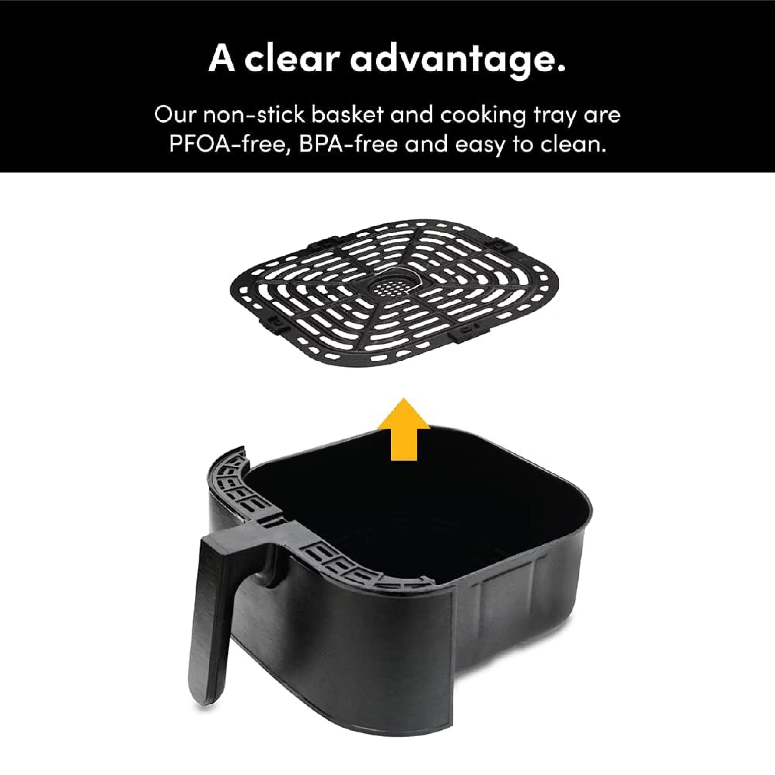 Nutricook Air Fryer, 1700W Black NC-AF205K