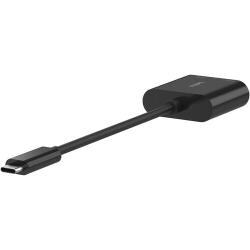 بيلكين - محول حتى 100W PD USB-C إلى إيثرنت جيجابيت - أسود