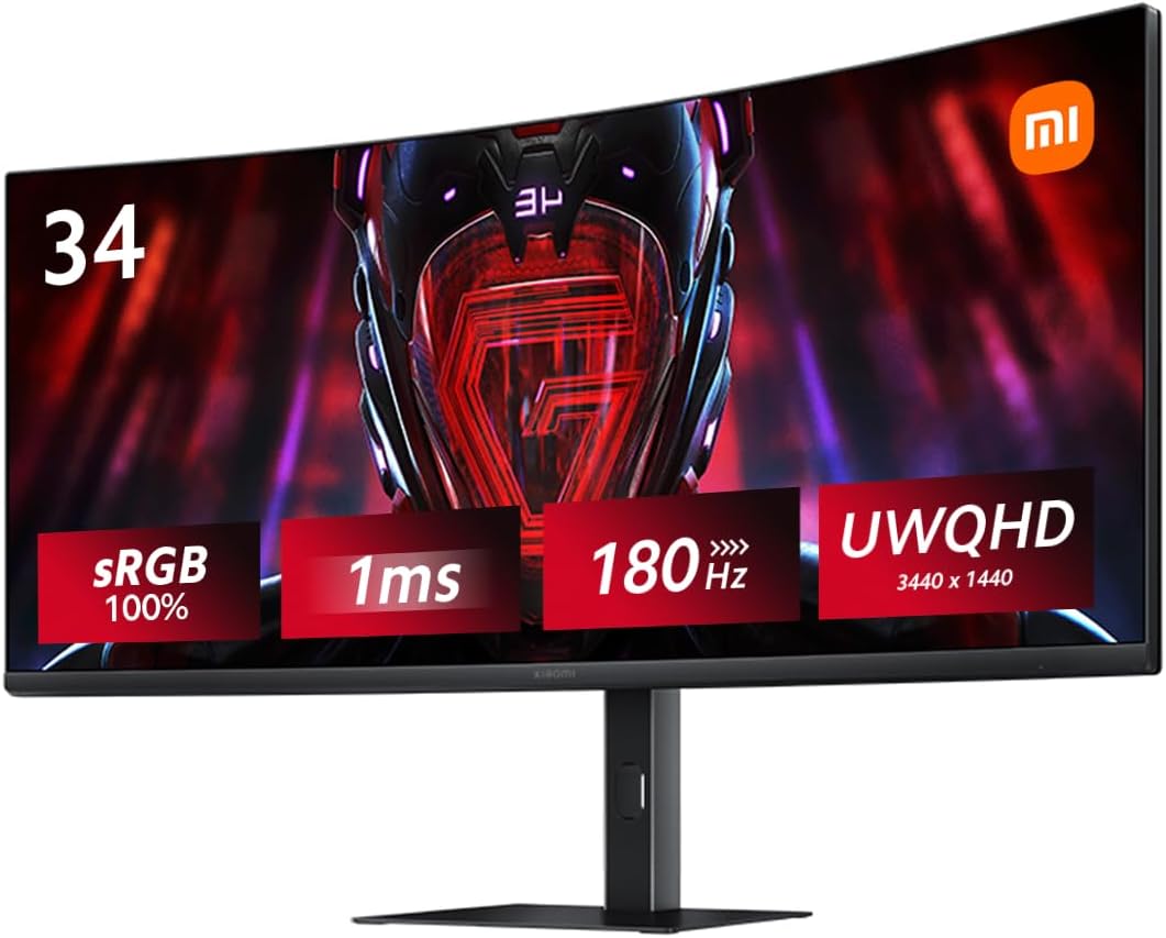 Xiaomi Curved Gaming Monitor G34WQi UK