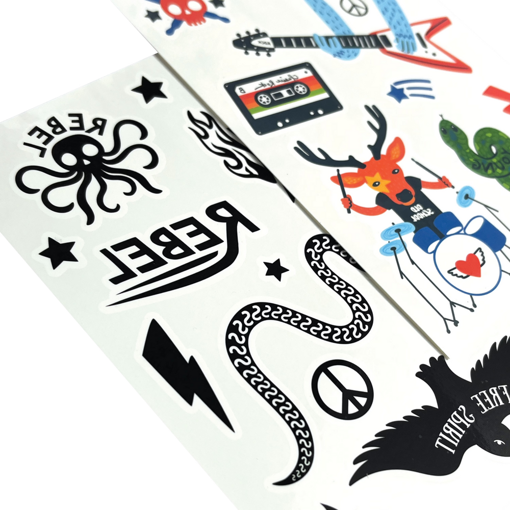 Ooly Mini Tattoos I Wanna Rock