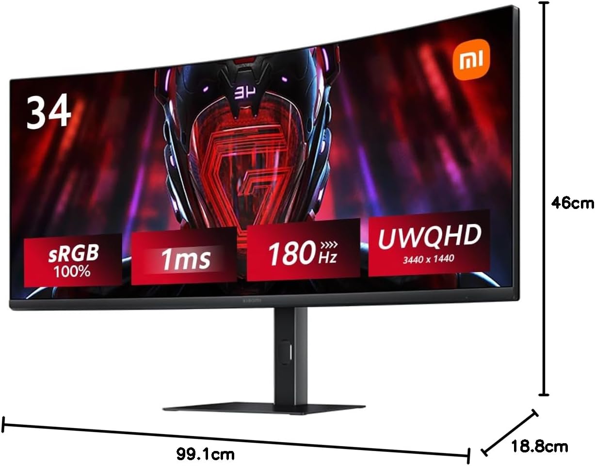 Xiaomi Curved Gaming Monitor G34WQi UK