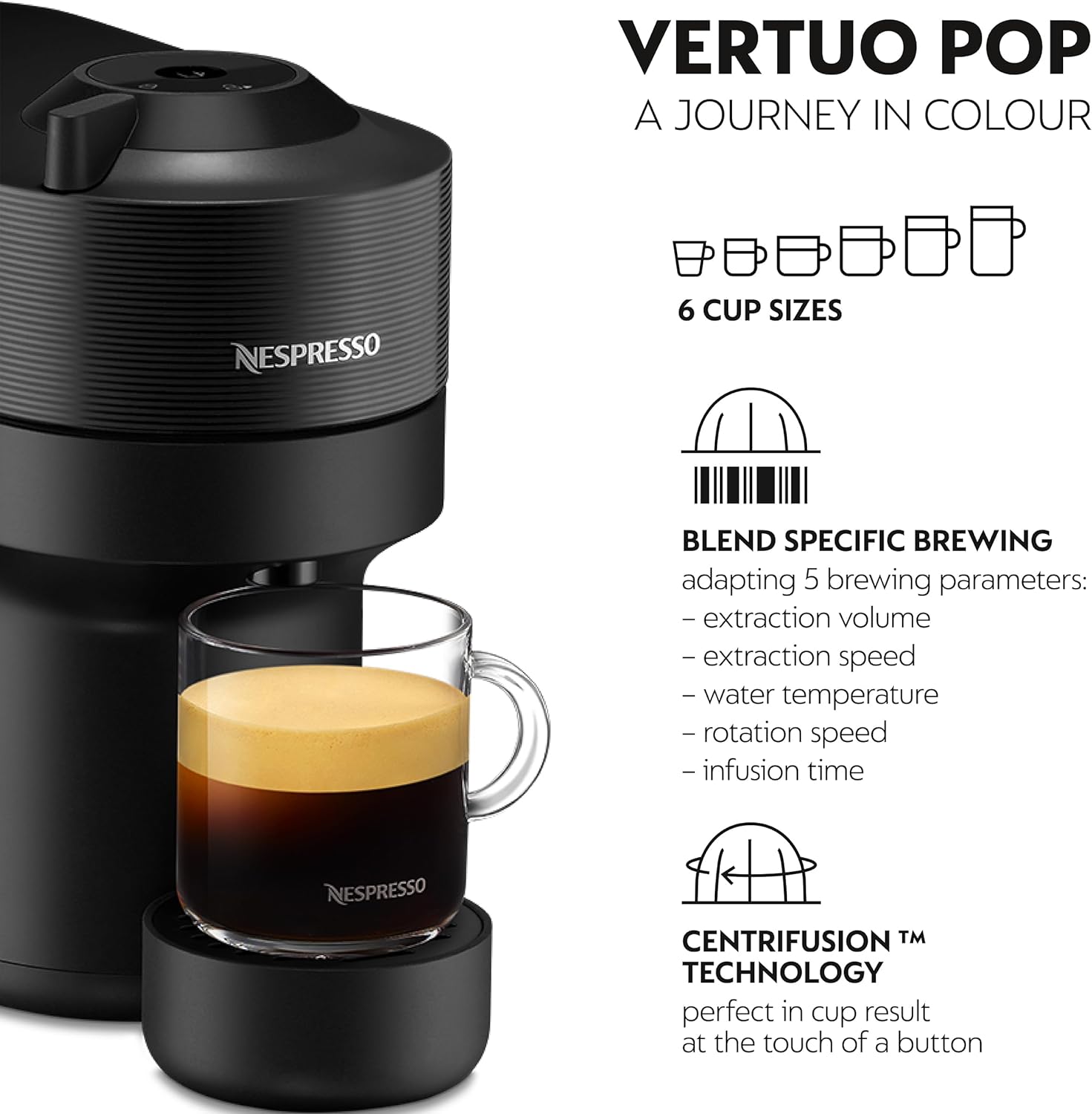 Nespresso VL Pop Black