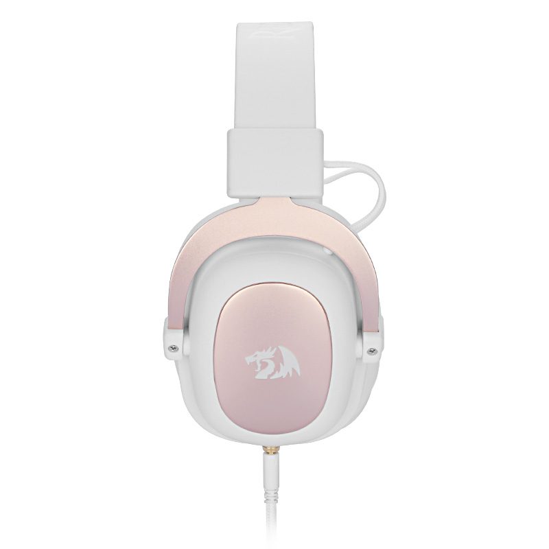 Redragon ZEUS 2 white, Wired headset, w/ adapter