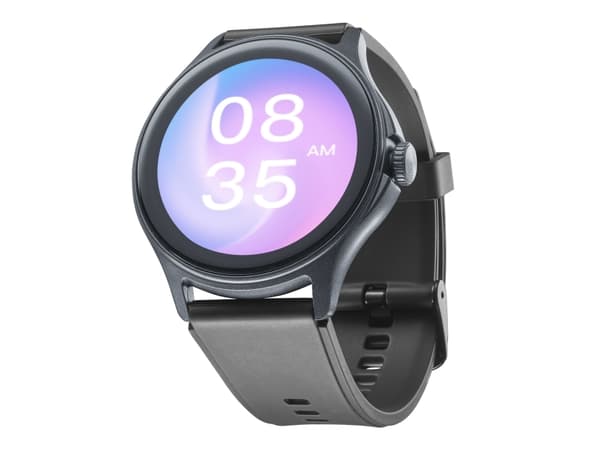 Round Bt Smartwatch Black