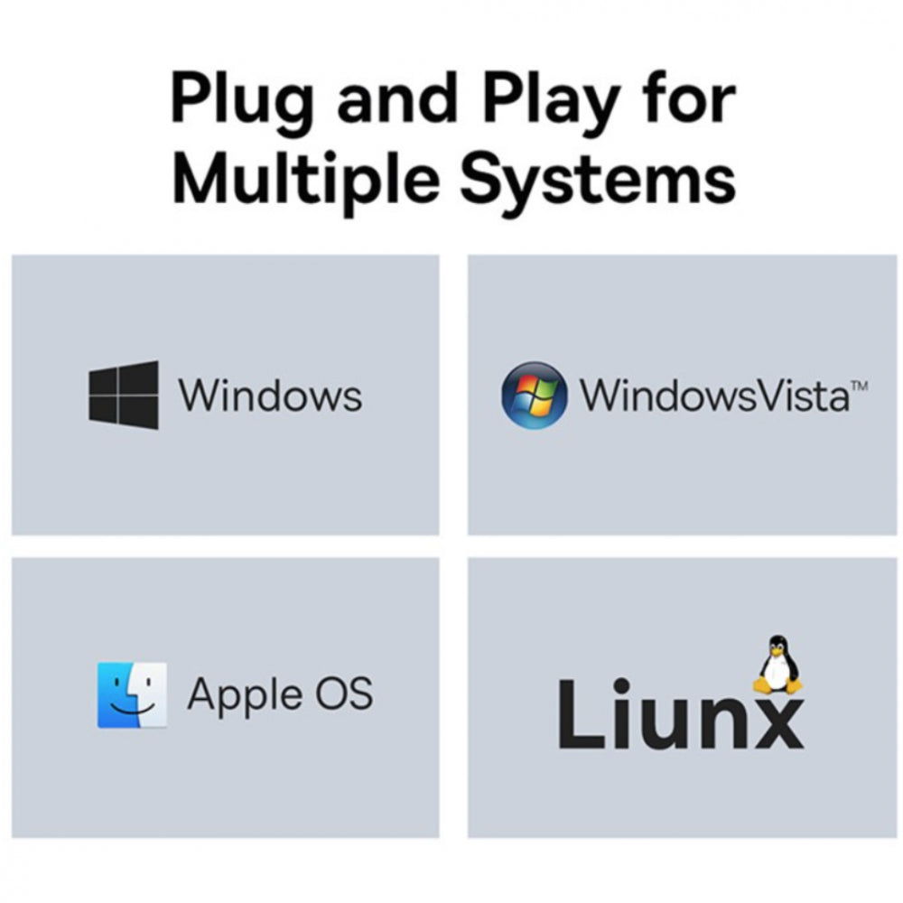 محطة إرساء باسياس لايت سيريز 5 منافذ USB Type-C باللون الأسود