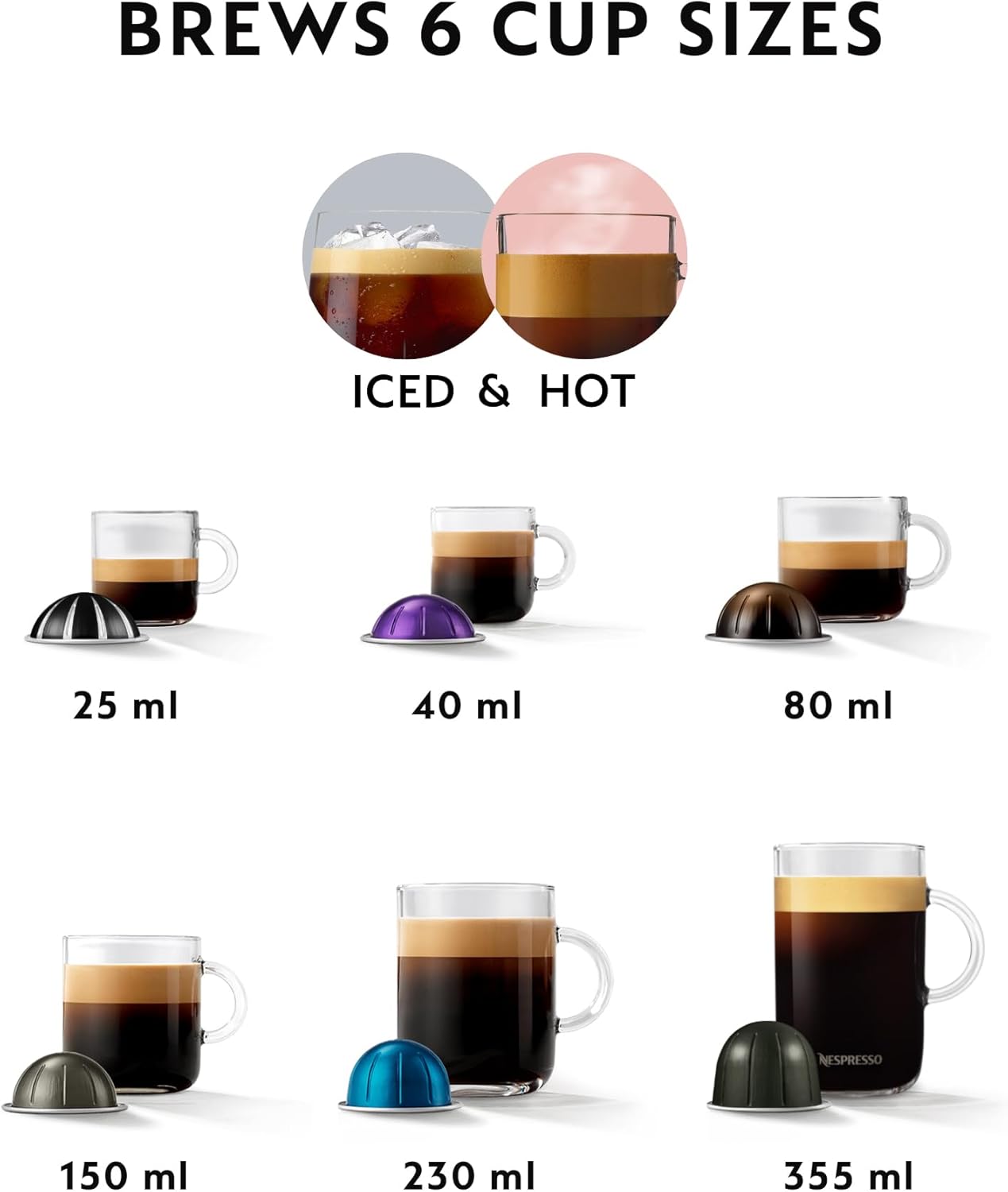 Nespresso VL Pop Black