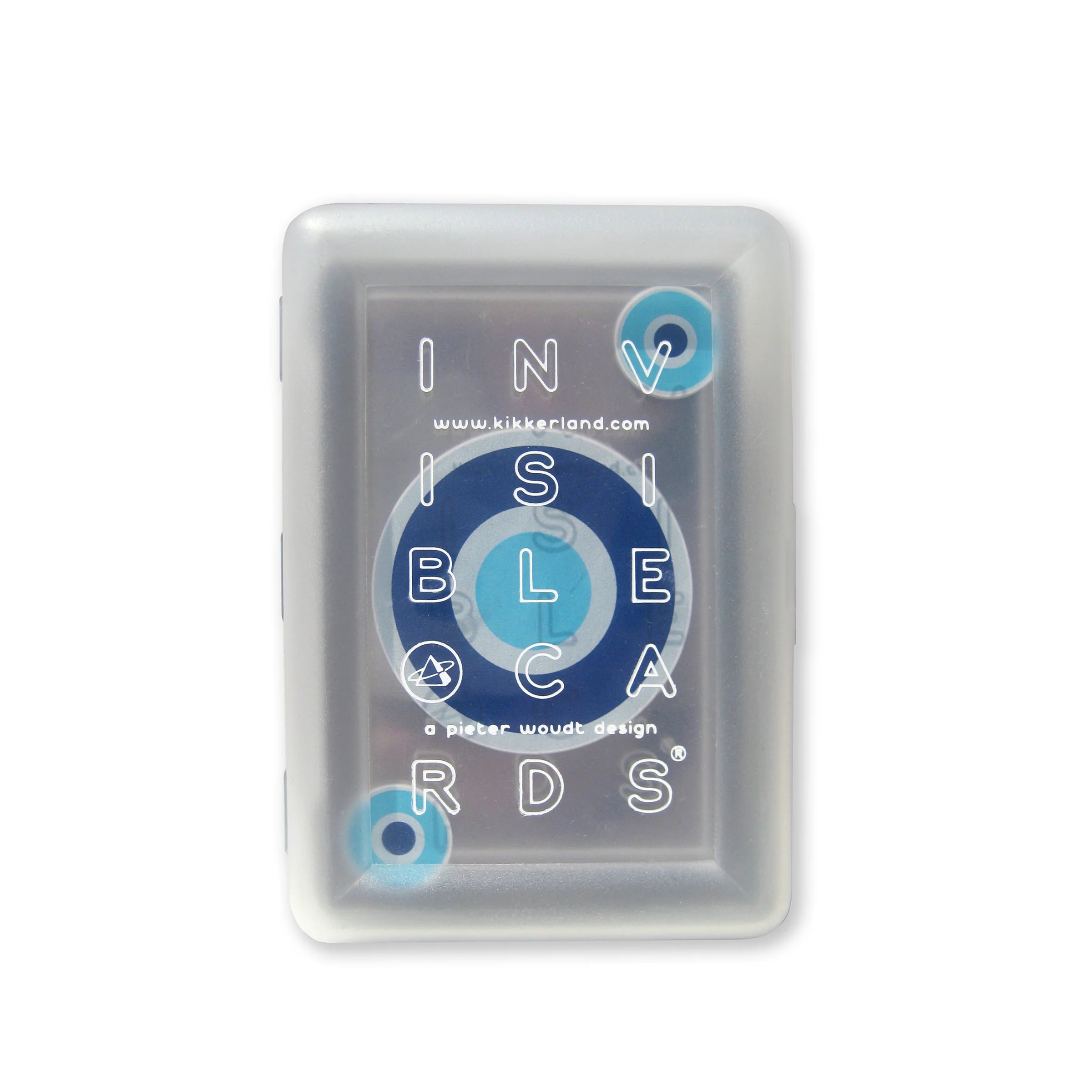 Kikkerland Invisible Playing Cards In 12 Pack