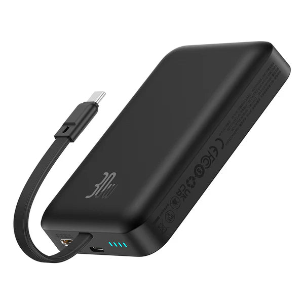 Baseus Magnetic Mini Wireless Fast Charge Power Bank 10K BLK