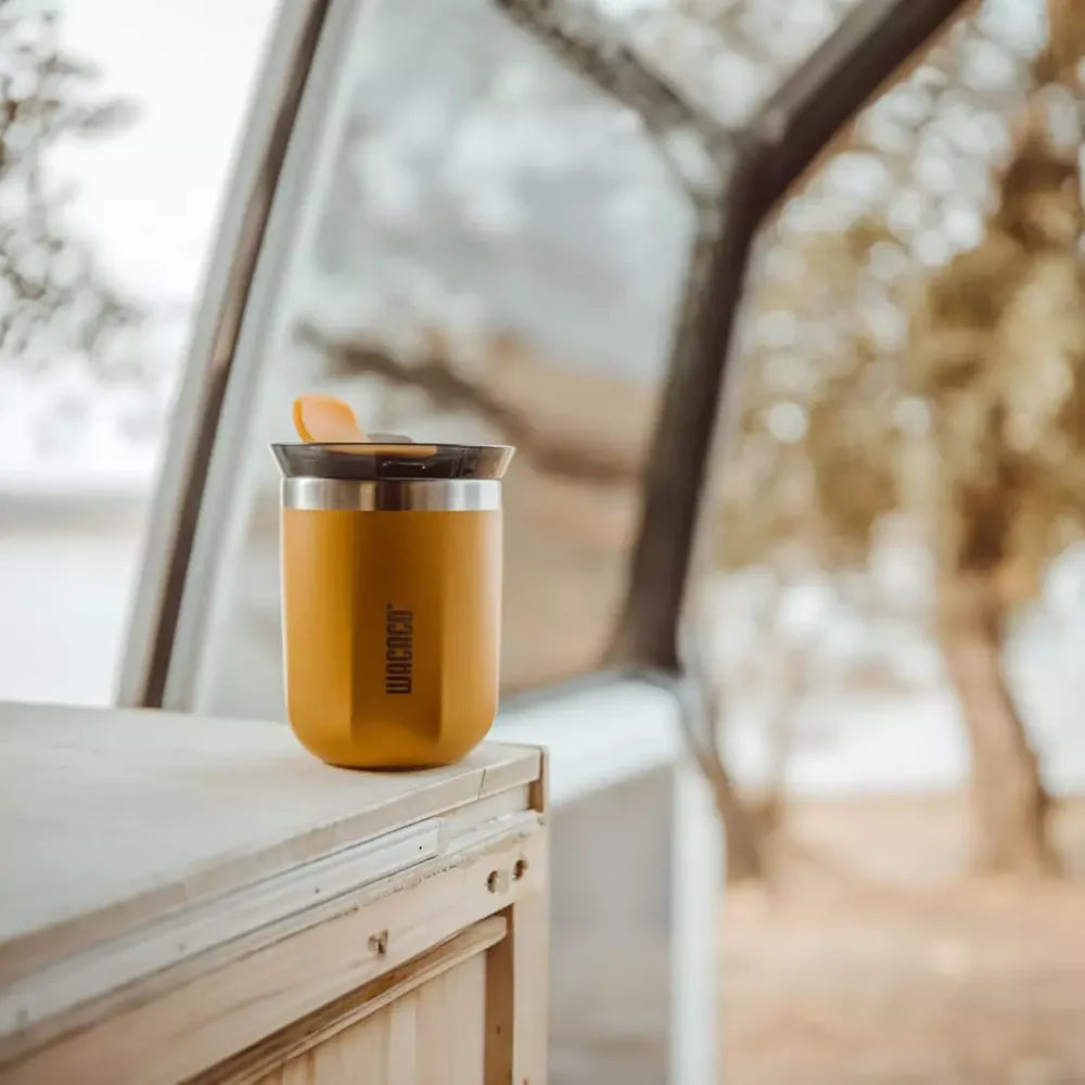 كوب عازل للحرارة WACACO OCTAROMA CLASSICO - أصفر - 180 مل