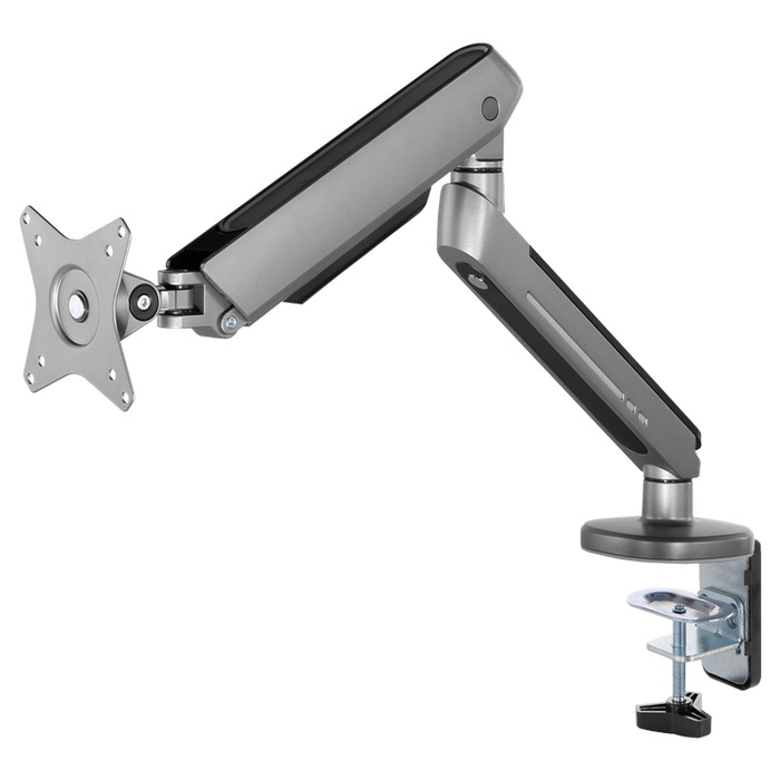 Twisted Minds Premium Gaming Monitor Arm With RGB Lighting - Grey