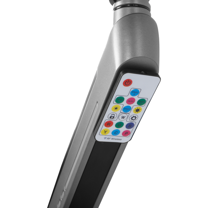 Twisted Minds Premium Gaming Monitor Arm With RGB Lighting - Grey