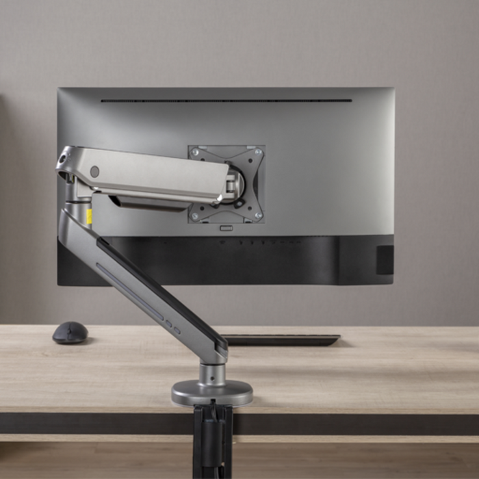 Twisted Minds Premium Gaming Monitor Arm With RGB Lighting - Grey