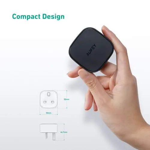 AUKEY Kit On The GO Bundle3 1.2M BLK