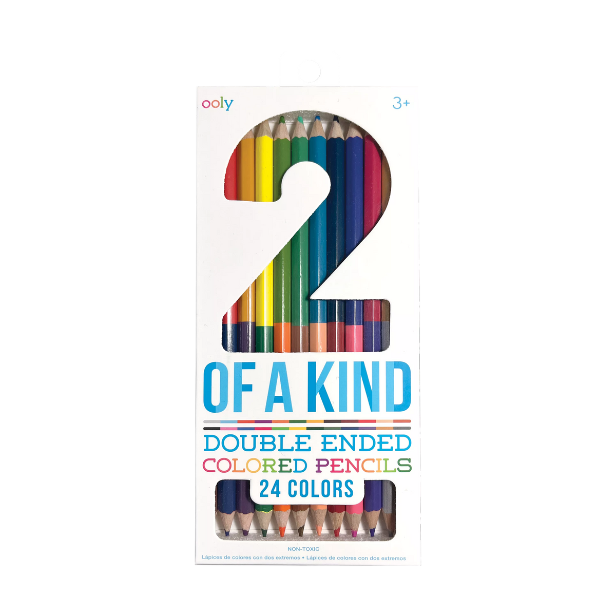 Ooly 2 Of A Kind Double Ended Colored Pencils Set Of 12
