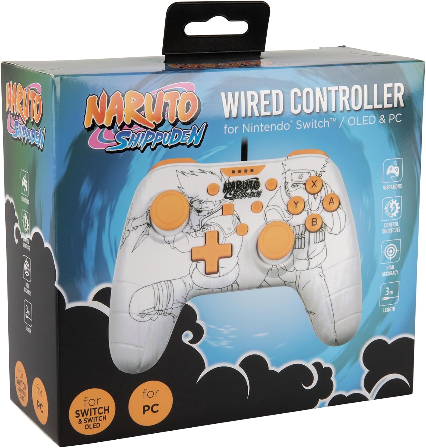 Konix NARUTO SWITCH/PC PAD WHITE