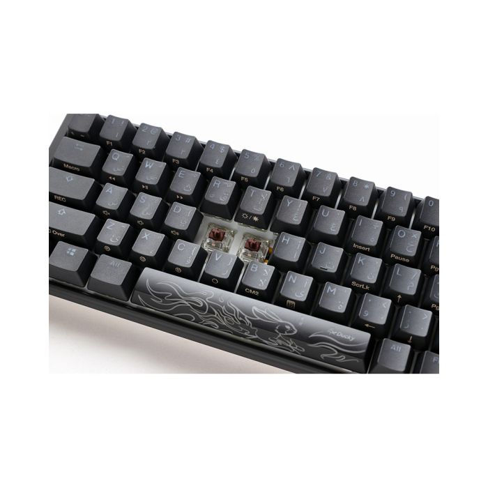 Ducky One 3 Classic Black/White Mini 60% Cherry Brown