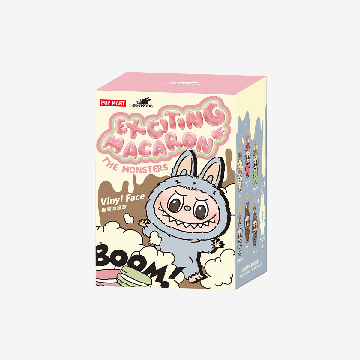 Pop Mart Labubu The Monsters Tasty Macarons Vinyl Face