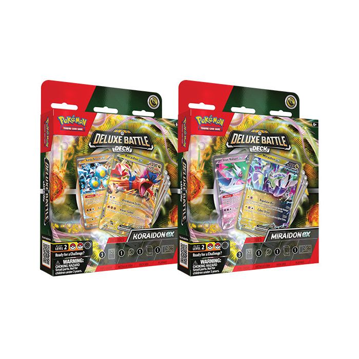 Pokemon TCG - Koraidon Deluxe Battle Decks - Assortment