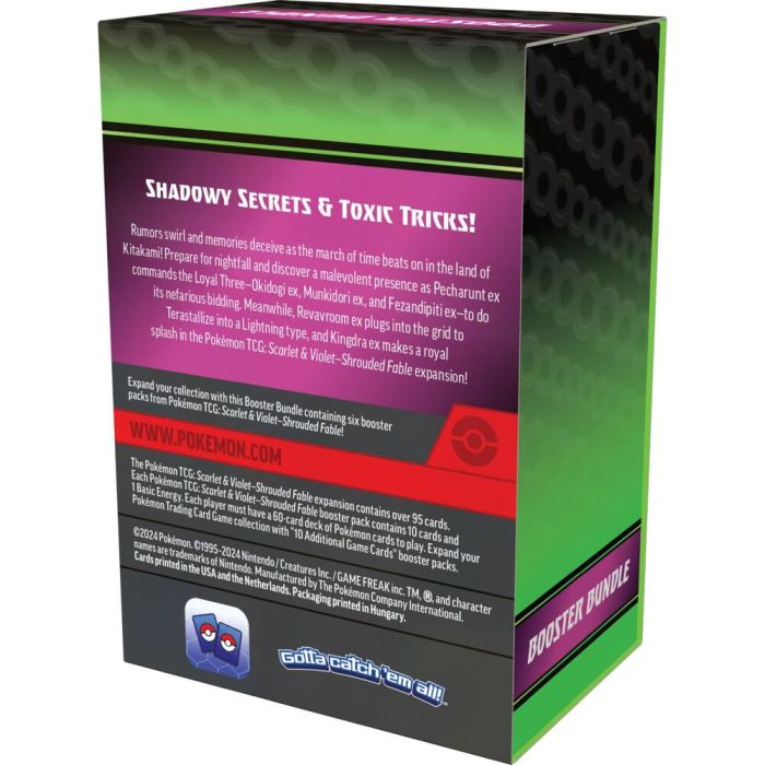 بوكيمون TCG - حزمة مقويات SV 6.5 شراودد فابل