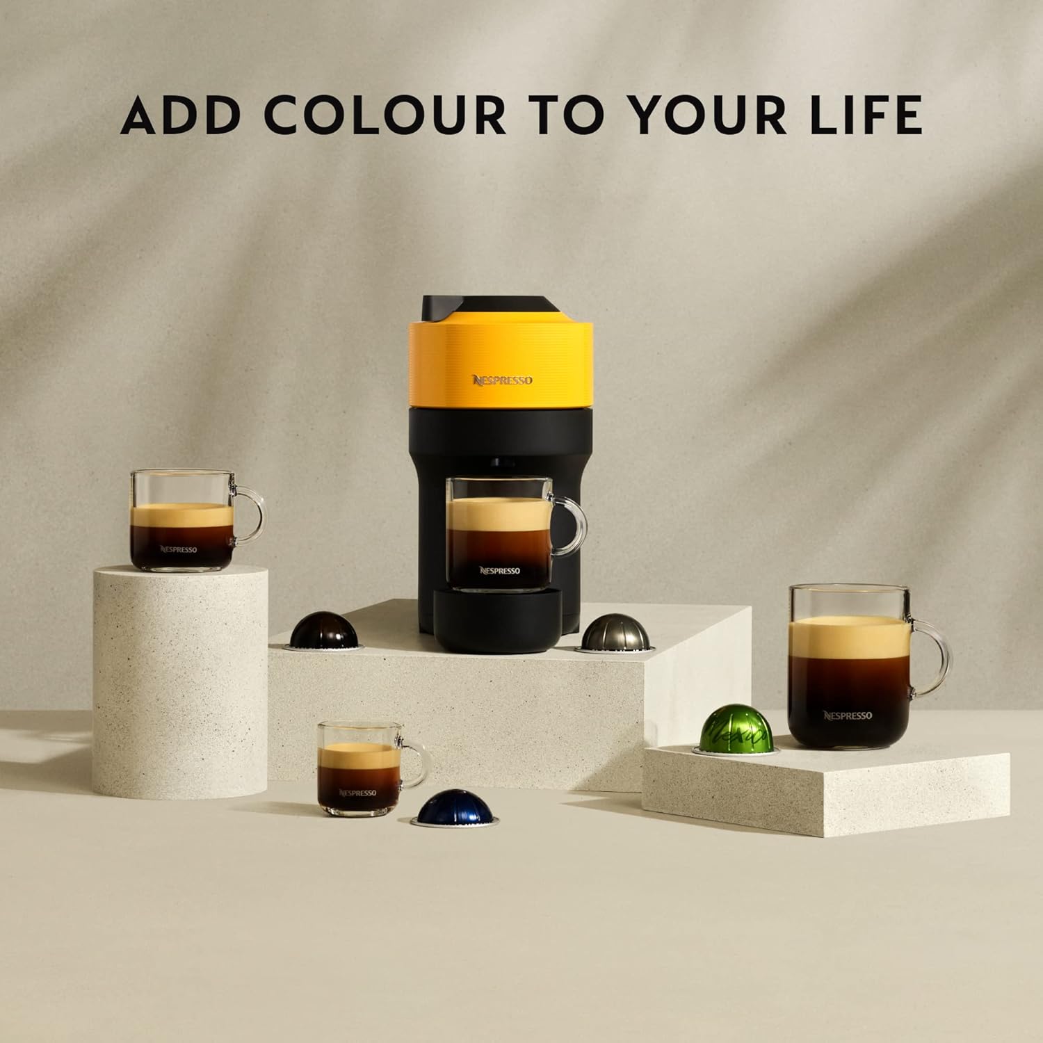 Nespresso VL Pop White + Aerocina Bundle