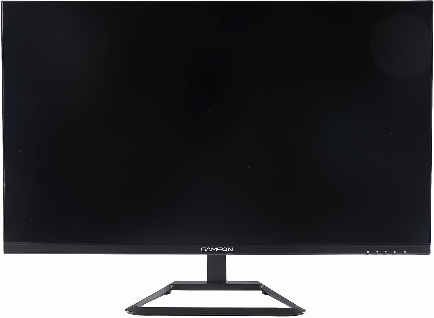 شاشة الألعاب GAMEON GOP32FHD240VA بحجم 32 بوصة، FHD، 240 هرتز، 1 مللي ثانية، شاشة مسطحة VA مع تقنية G-Sync و Free Sync - سوداء (متوافقة مع HDMI 2.1)