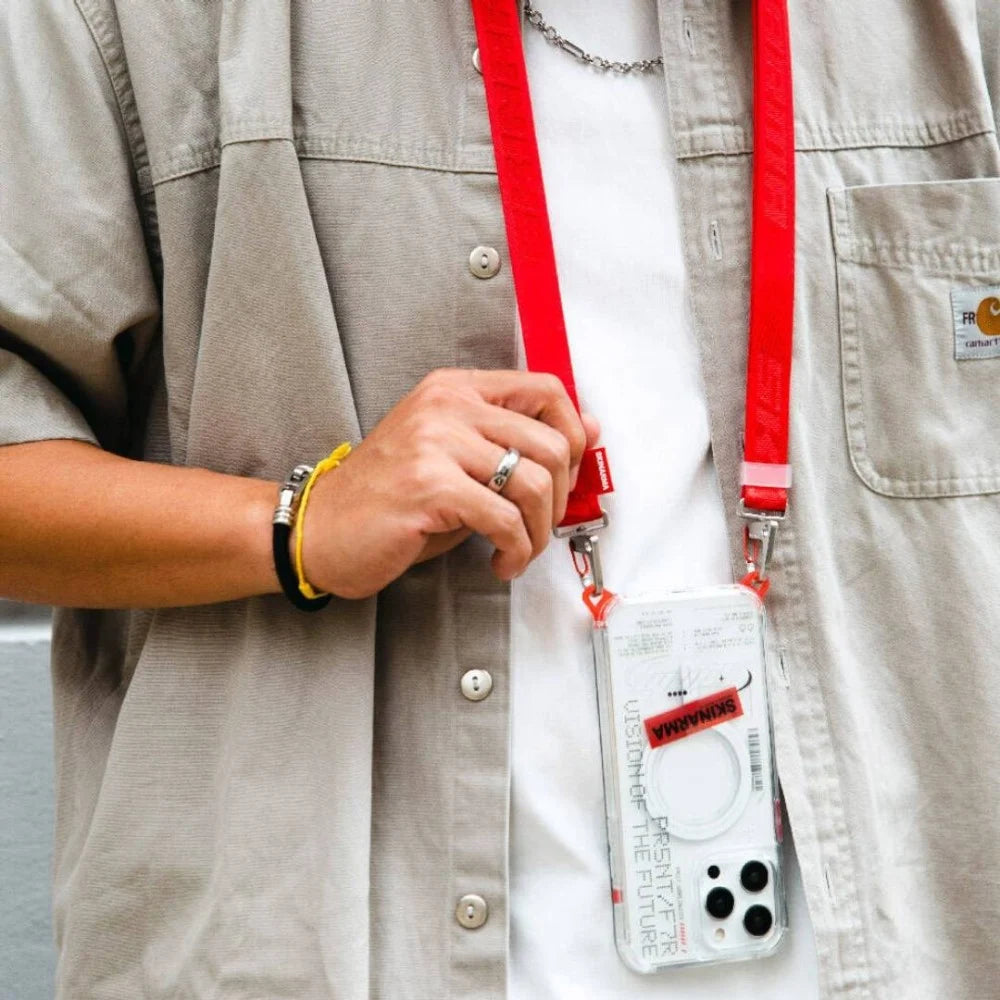 SKINARMA SCOUT LANYARD RED