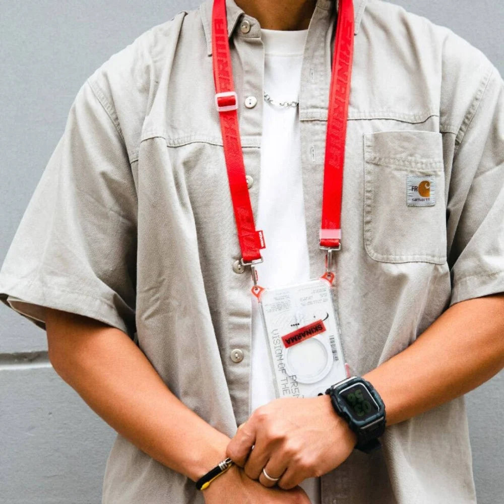 SKINARMA SCOUT LANYARD RED