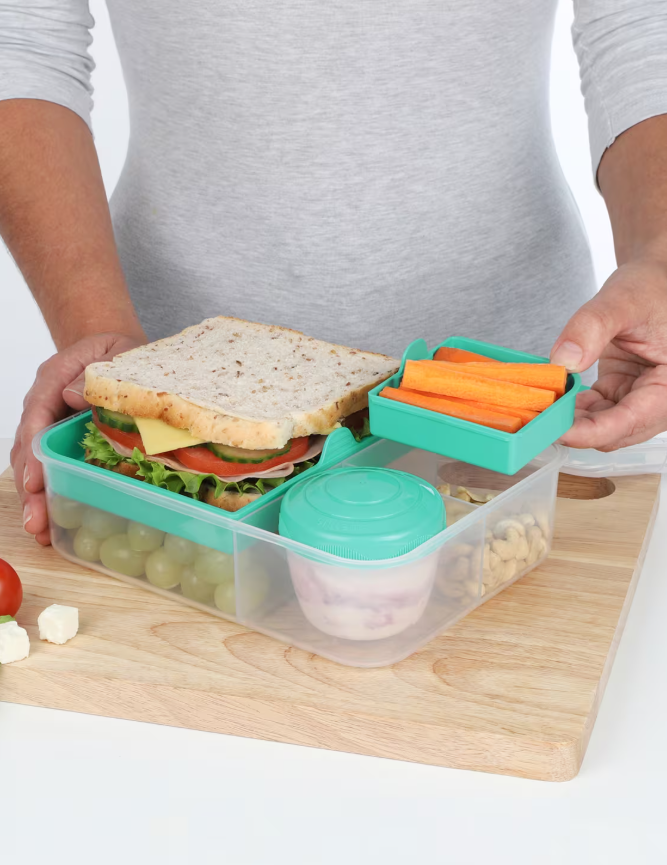 Sistema Bento Lunch To Go Style 1.65 Ltr Clear