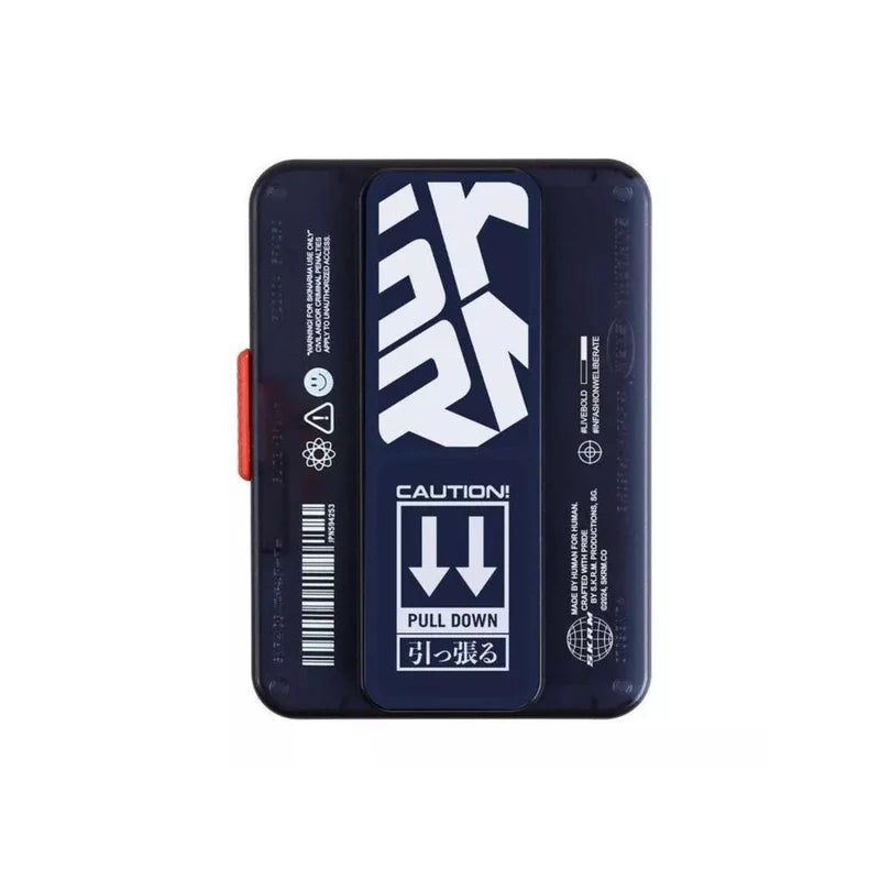 Skinarma Mirage Magnetic Cardholder with Grip Stand Phaze Blue