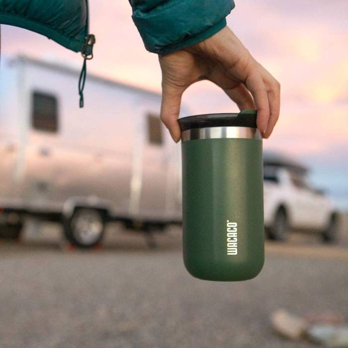 WACACO OCTAROMA VACUUM INSULATED MUG 300ML GREEN