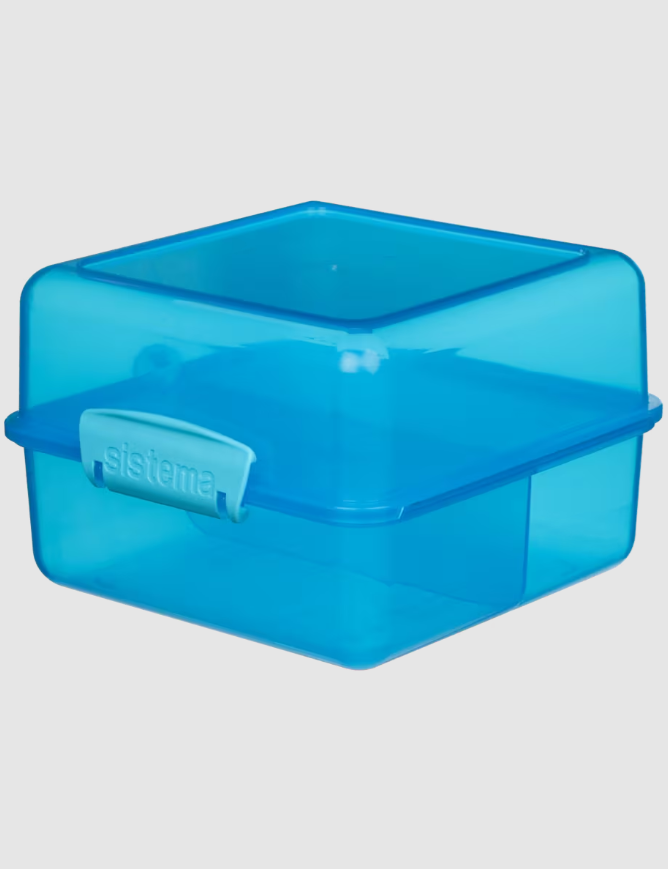 Sistema Lunch Cube To Go 1.4 Ltr Blue Color