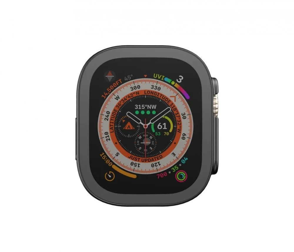 SKINARMA APPLE WATCH ULTRA GLASS SHIELD ~ GADO 49 M MBLACK