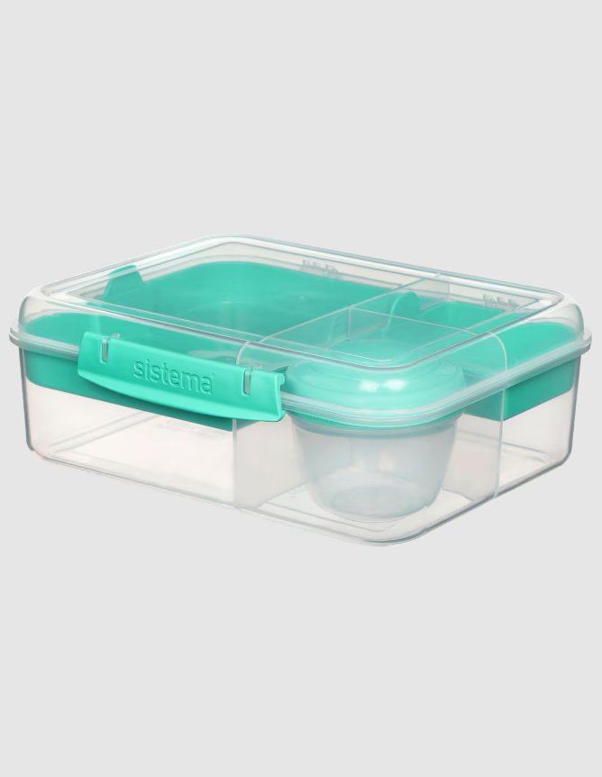 Sistema Bento Lunch To Go Style 1.65 Ltr Clear