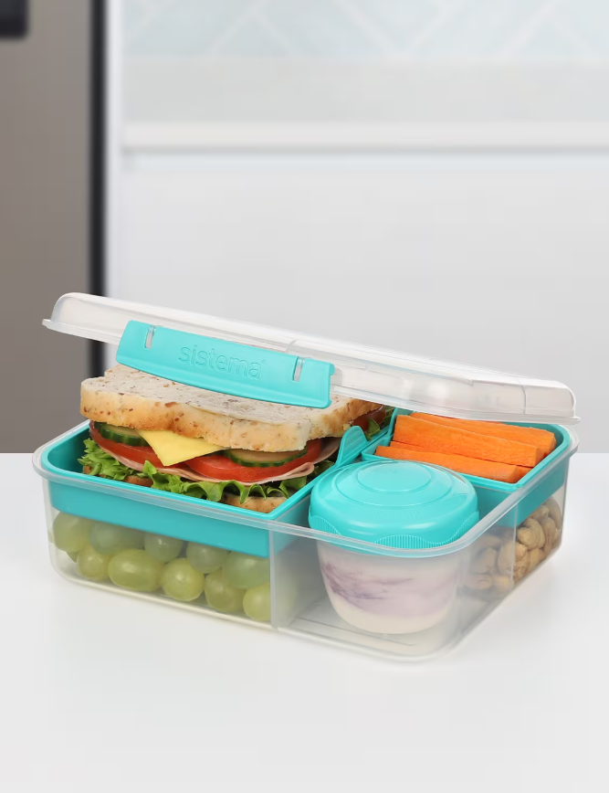 Sistema Bento Lunch To Go Style 1.65 Ltr Clear