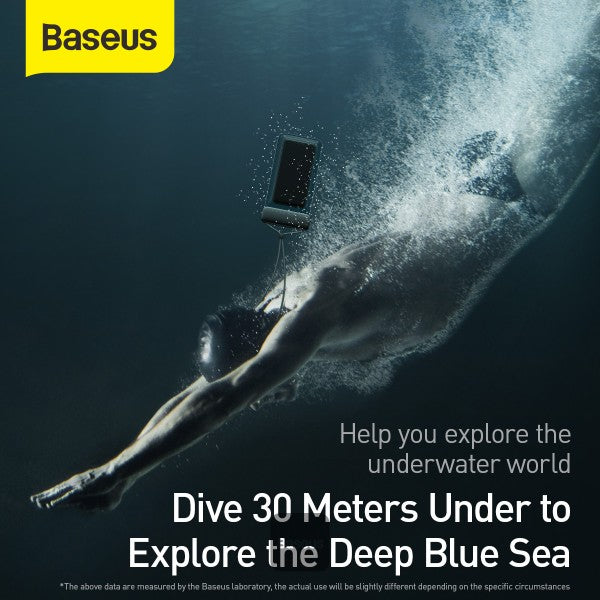 Baseus Let''s go Slip Cover Waterproof Bag Gray+Black