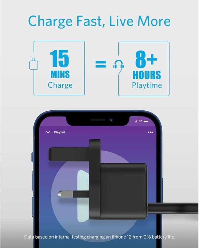 أنكر باور بورت III 20W مكعب أسود