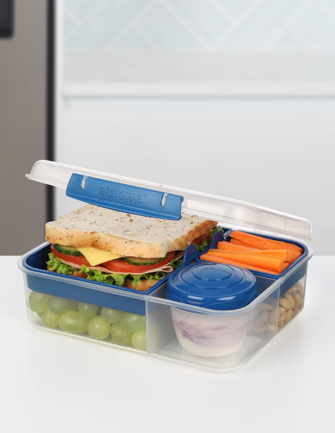Sistema Bento Lunch To Go Style 1.65 Ltr Clear