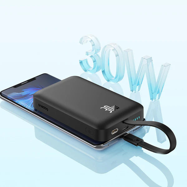 Baseus Magnetic Mini Wireless Fast Charge Power Bank 10K BLK