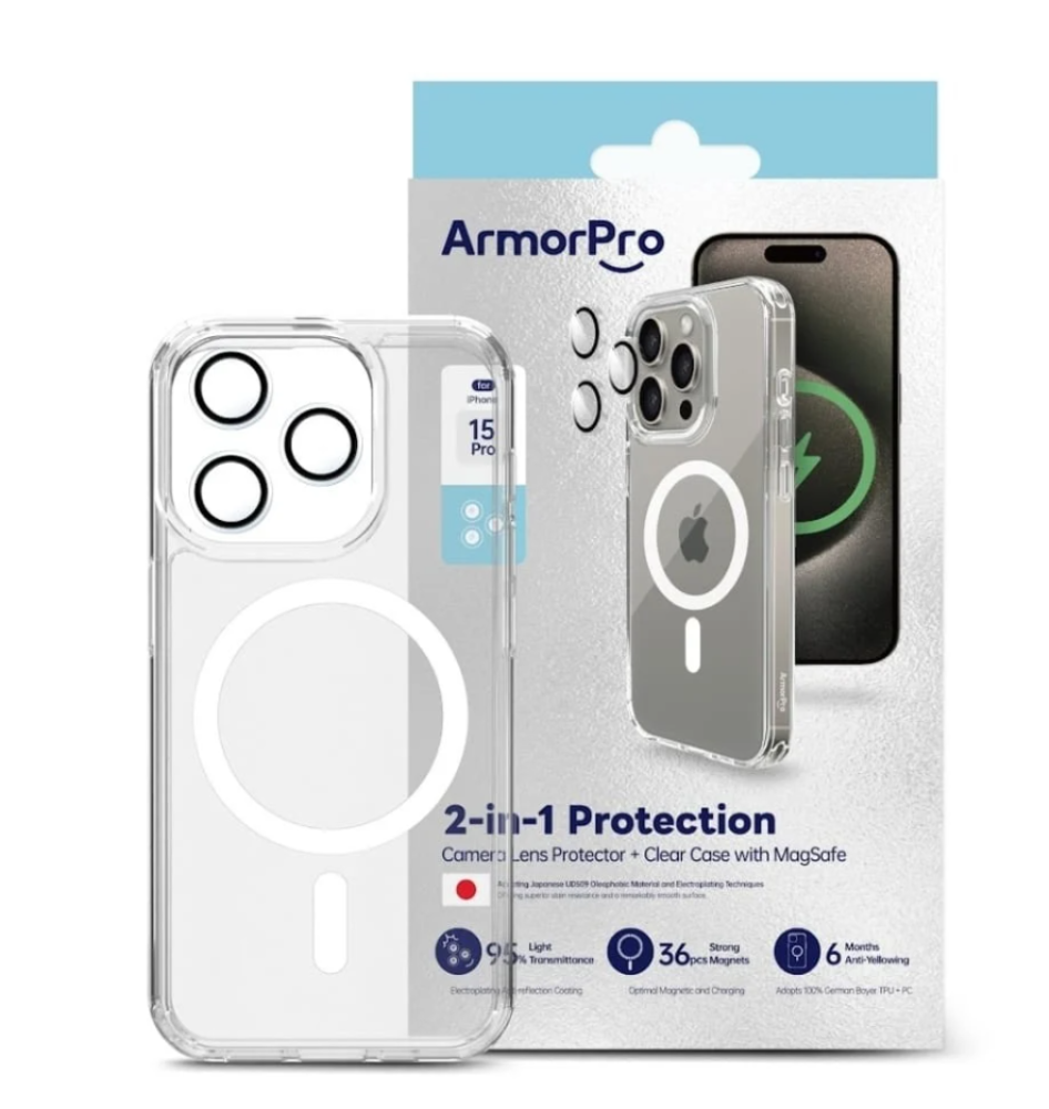 ArmorPro 2-in-1 Combo for iPhone 15 Pro Max