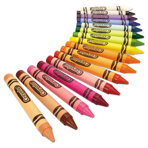 Crayola - Set of 16 Large Crayons - Lift Lid Box