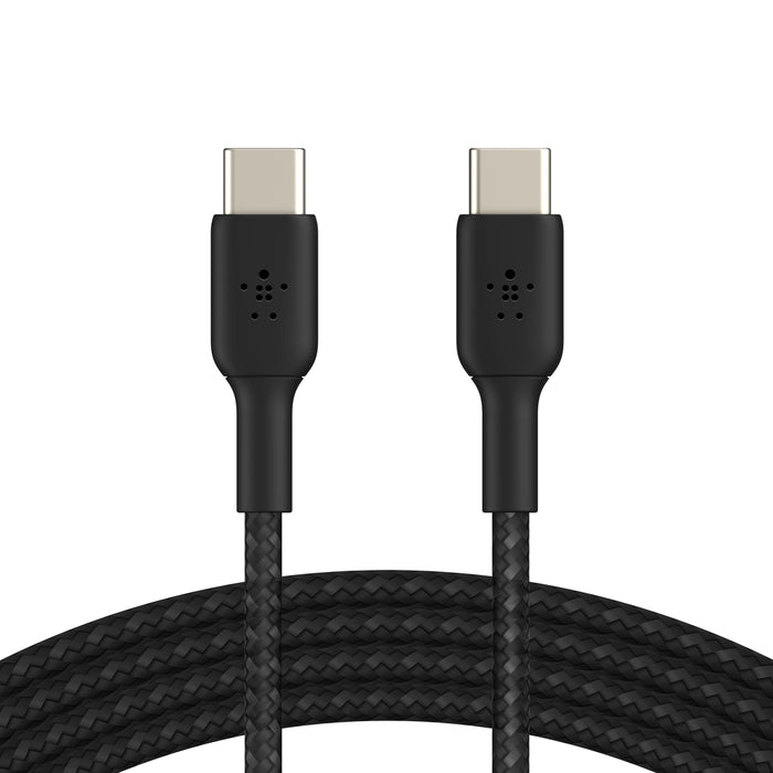 BELKIN - CABLE - C TO C - BRAIDED - 2.0 - 1M - BLK