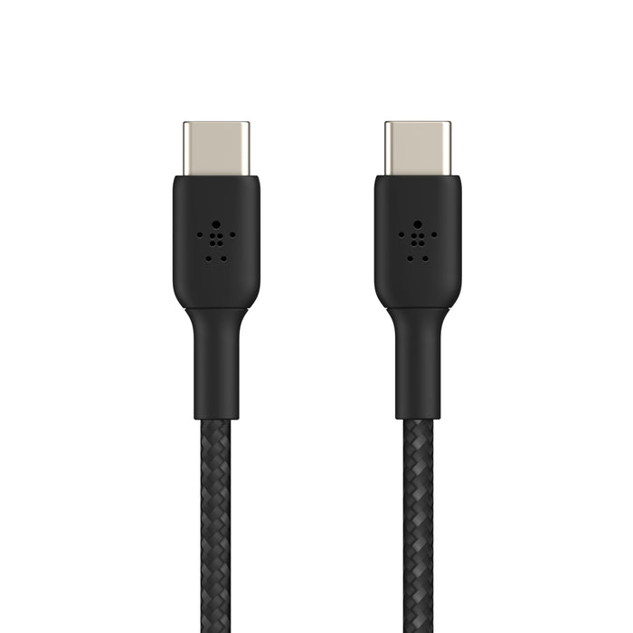 BELKIN - CABLE - C TO C - BRAIDED - 2.0 - 1M - BLK