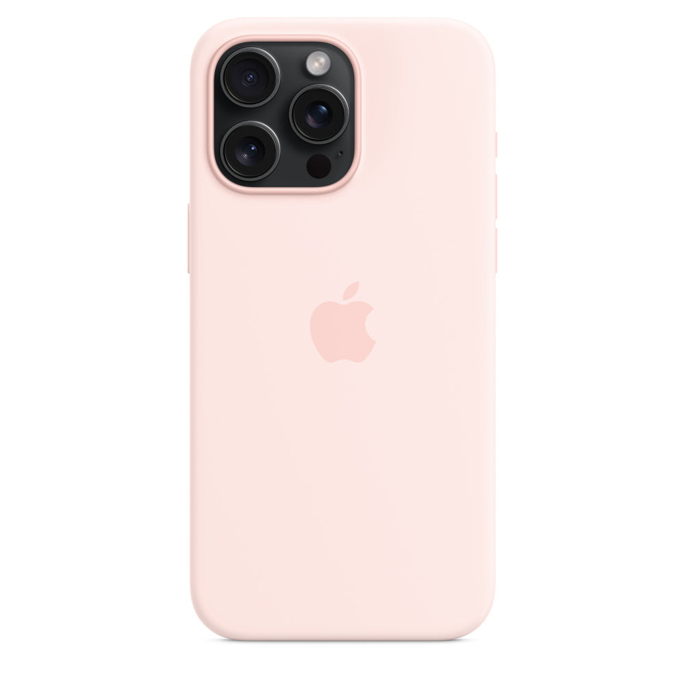 iPhone 15 Pro Silicone Case with MagSafe - Light Pink